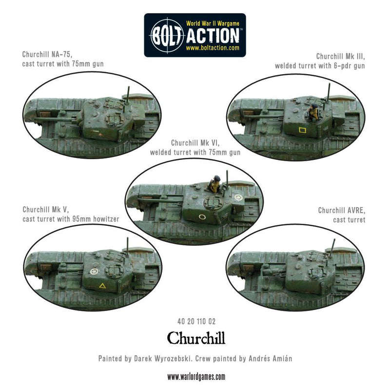 Churchill Tank - Bolt Action