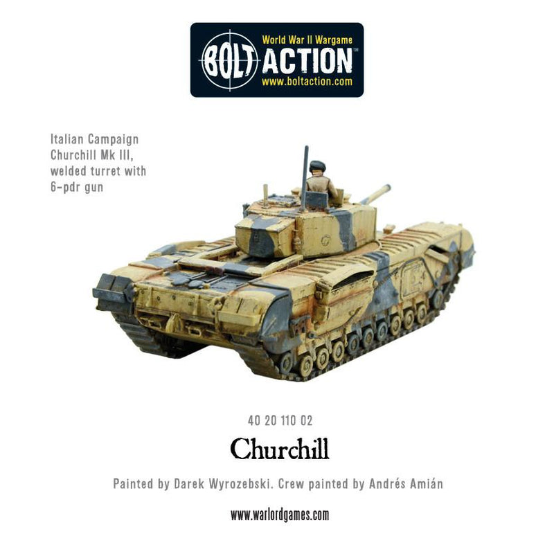 Churchill Tank - Bolt Action