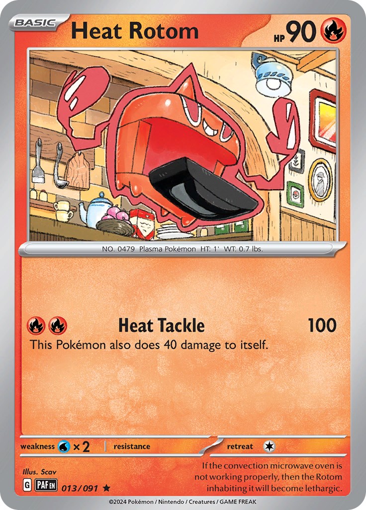 Heat Rotom (013/091) [Scarlet & Violet: Paldean Fates]