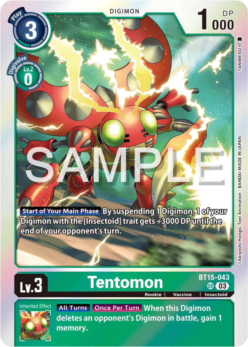 Tentomon [BT15-043] [Exceed Apocalypse]