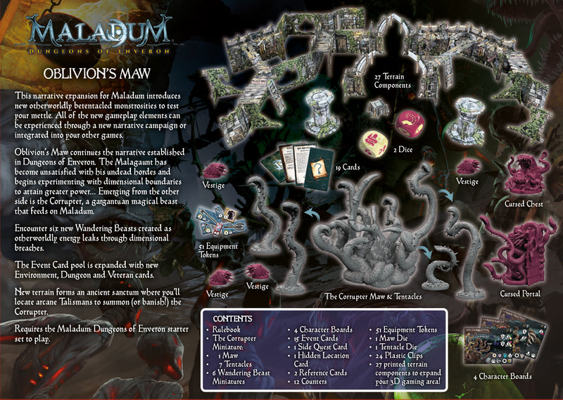 Oblivion's Maw Expansion - Maladum