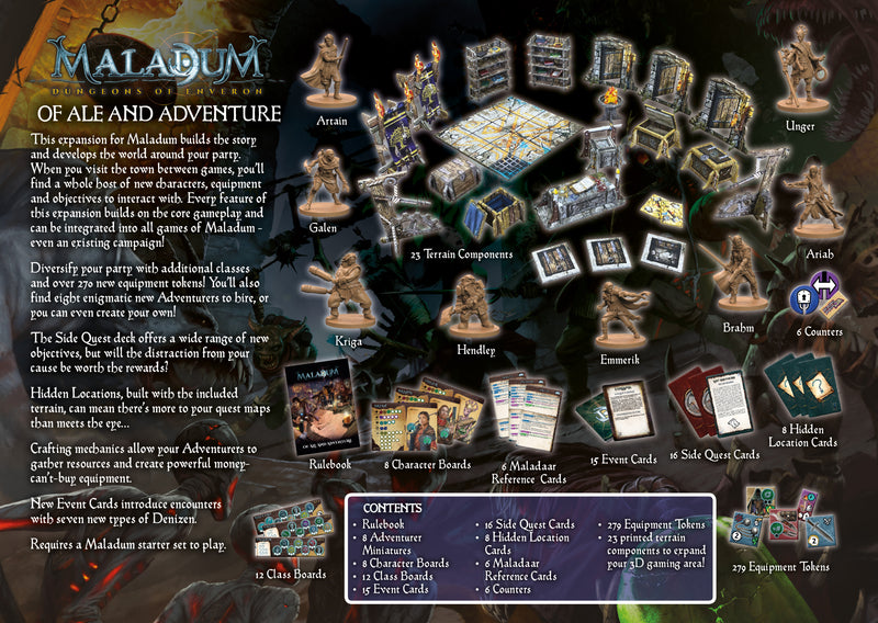 Of Ale And Adventure Expansion - Maladum