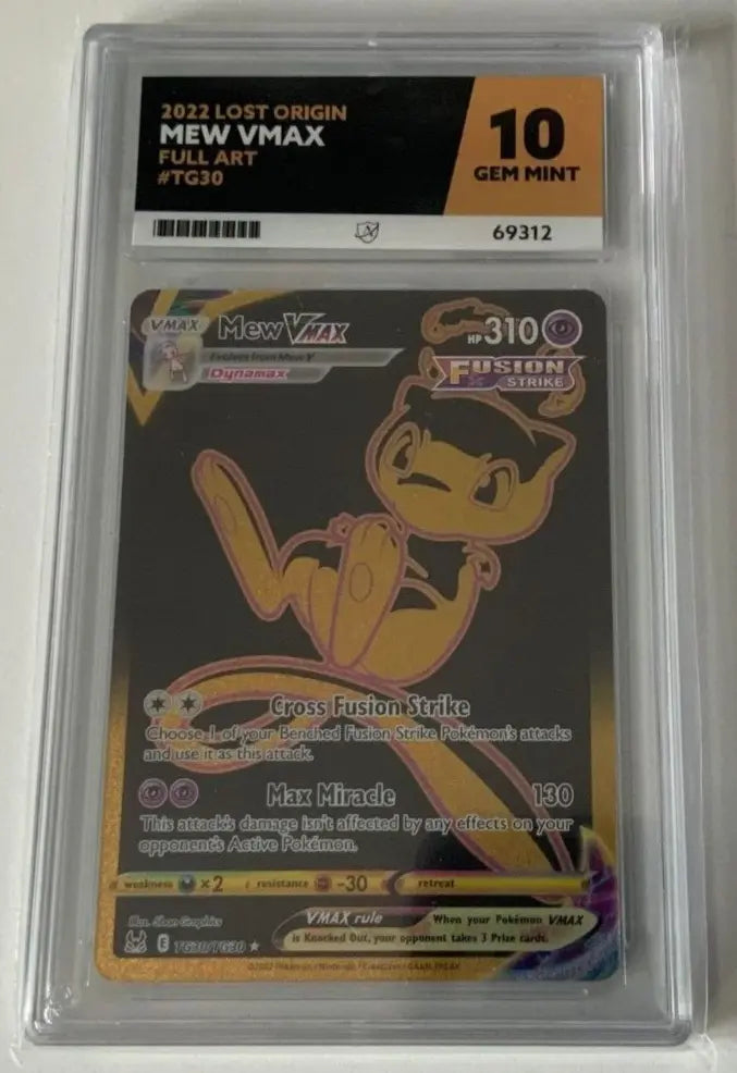 Mew VMAX TG30/TG30 (Grade 10 Gem Mint - Ace Grading) Lost Origin