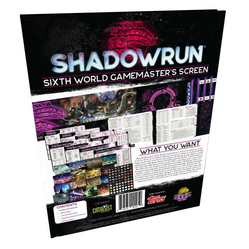 Shadowrun 6th Edition - Sixth World - GM Screen